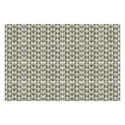 Samolepka na dlaždice Geometrie trojúhelníku