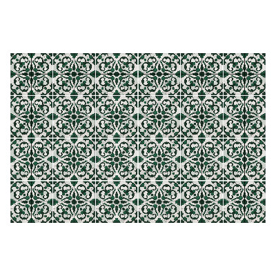 Samolepka na dlaždice Květinový motiv v pozadí