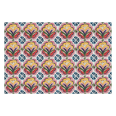 Samolepka na dlaždice Květinové motivy v aranžmá