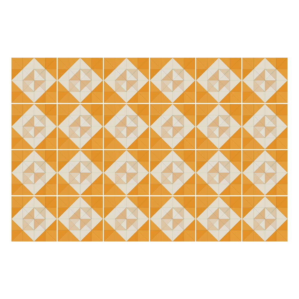 Nálepka na dlaždice Aranžmá diamantových kosočtverců