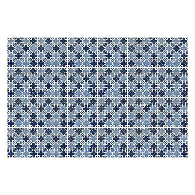 Nálepka na dlaždice Květinové motivy v síťce