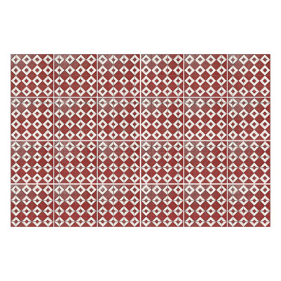 Samolepka na dlaždice Geometrický vzor podlahy