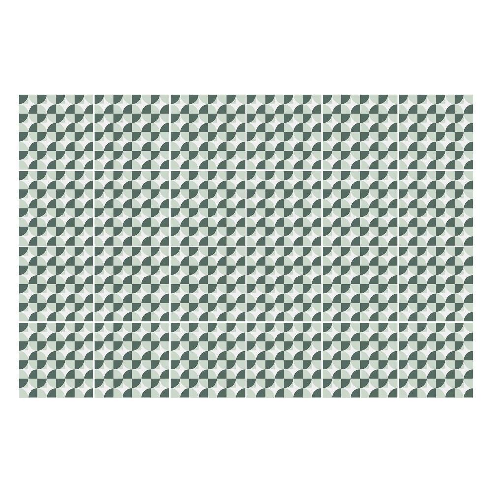 Samolepka na dlaždice Geometrický design