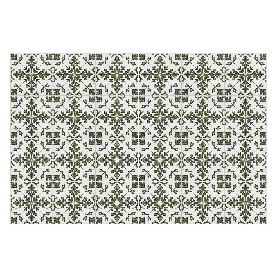 Samolepka na dlaždice Motiv květů a listů