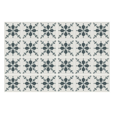 Nálepka na dlaždice Jednoduché rozložení motivů