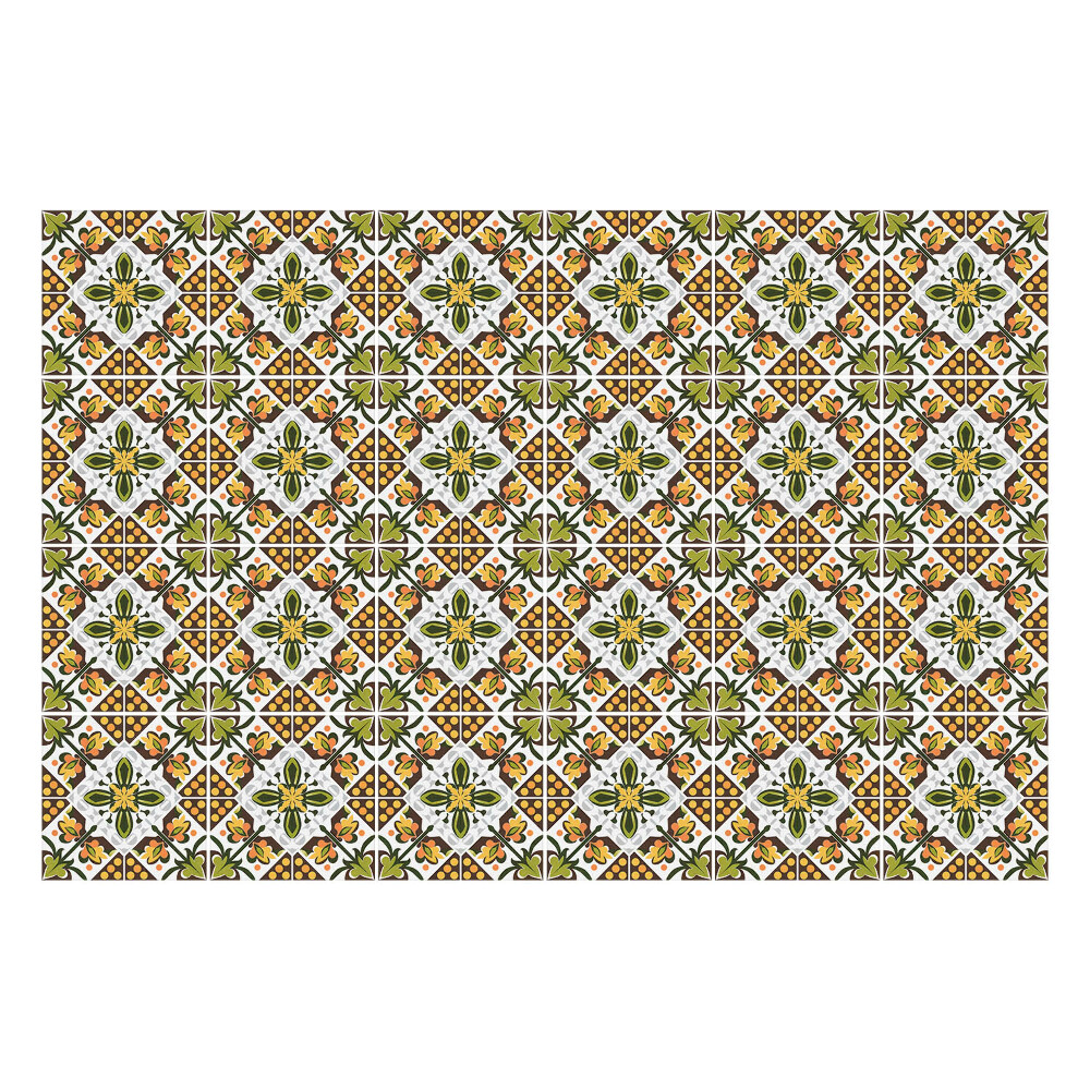 Nálepka na dlaždice Dekorativní ozdoby v síťovině