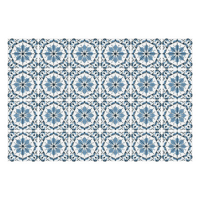 Nálepka na dlaždice Vzor modré dlaždice