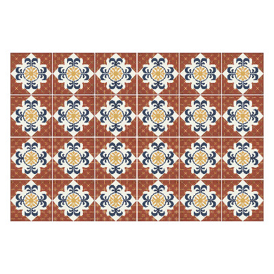 Samolepka na dlaždice Dekorativní vzor dlaždic