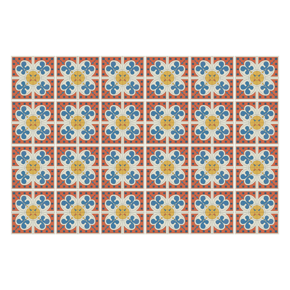 Samolepka na dlaždice Pravidelné dekorativní dlaždice