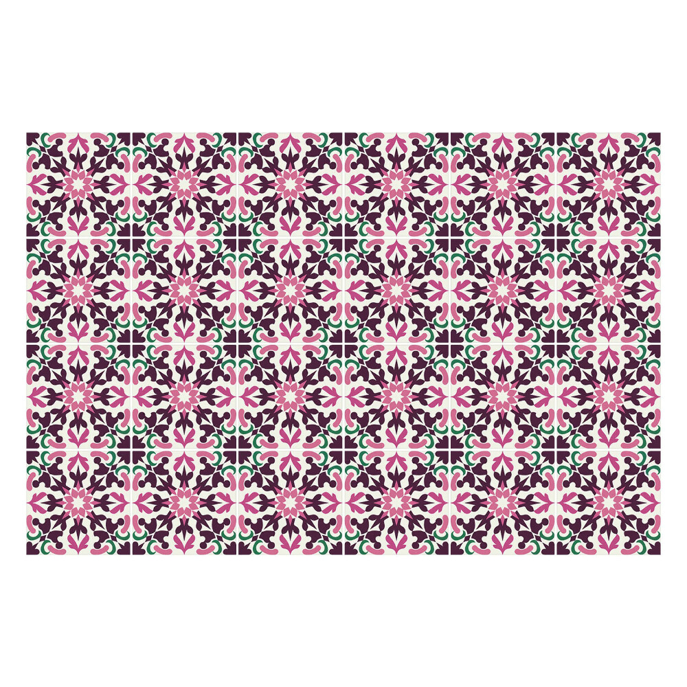 Nálepka na dlaždice Vzory v živých barvách