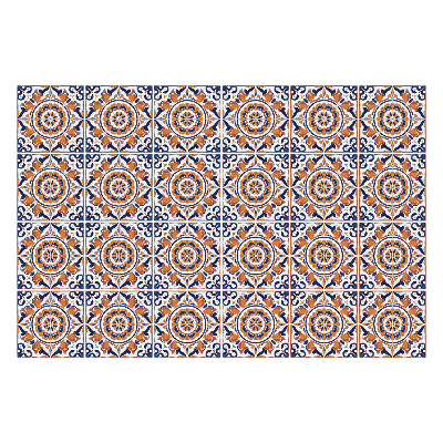 Nálepka na dlaždice Květinové ozdoby v uspořádání