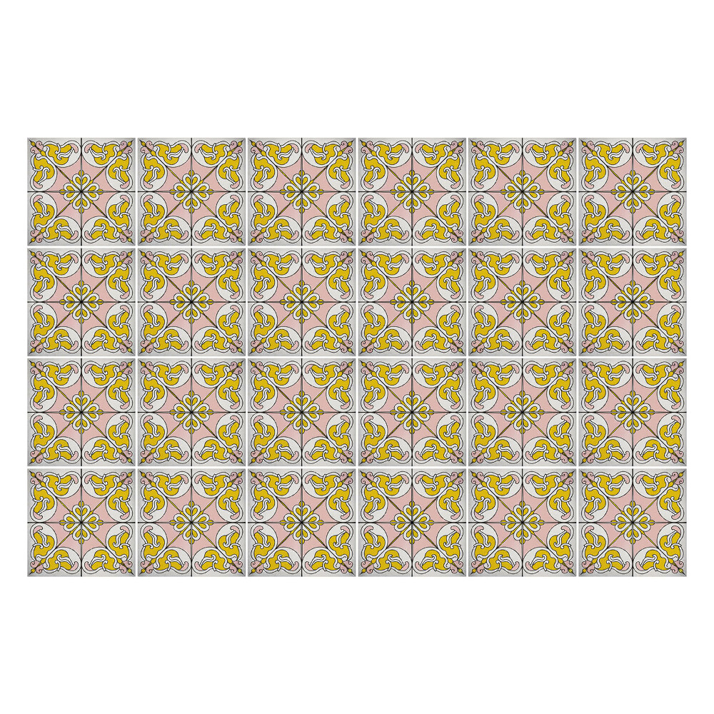 Nálepka na dlaždice Pastelové dlaždice