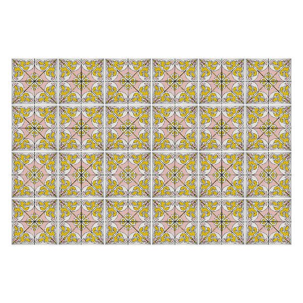 Nálepka na dlaždice Pastelové dlaždice