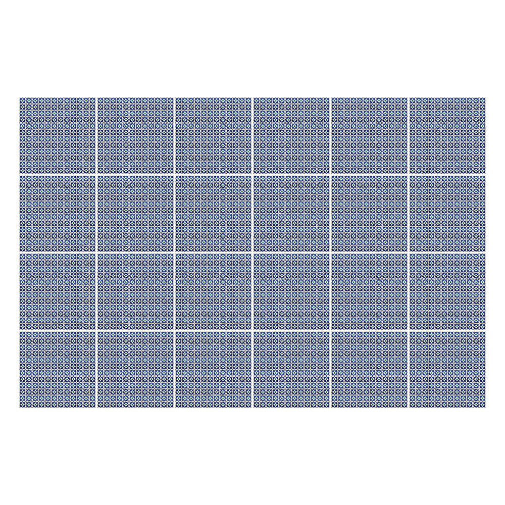 Samolepka na dlaždice Malý španělský vzor