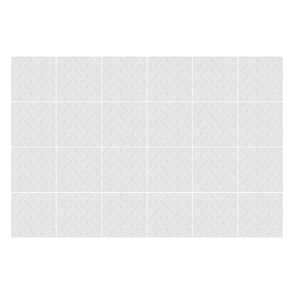 Samolepka na dlaždice Vlnovky v pohybu