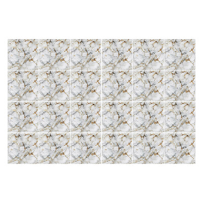 Samolepka na dlaždice Elegantní mramorová konstrukce