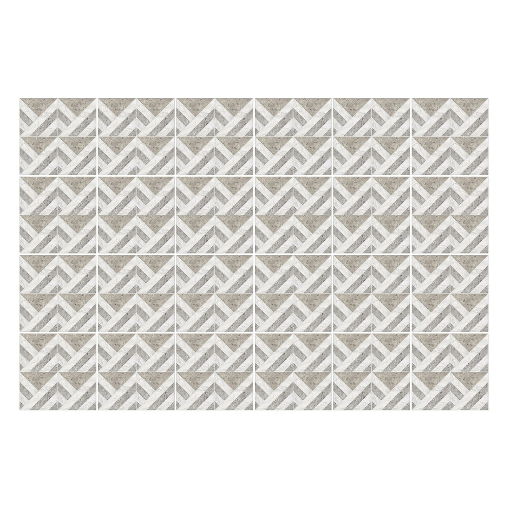 Nálepka na dlaždice Kličkuje v šachovnicovém vzoru