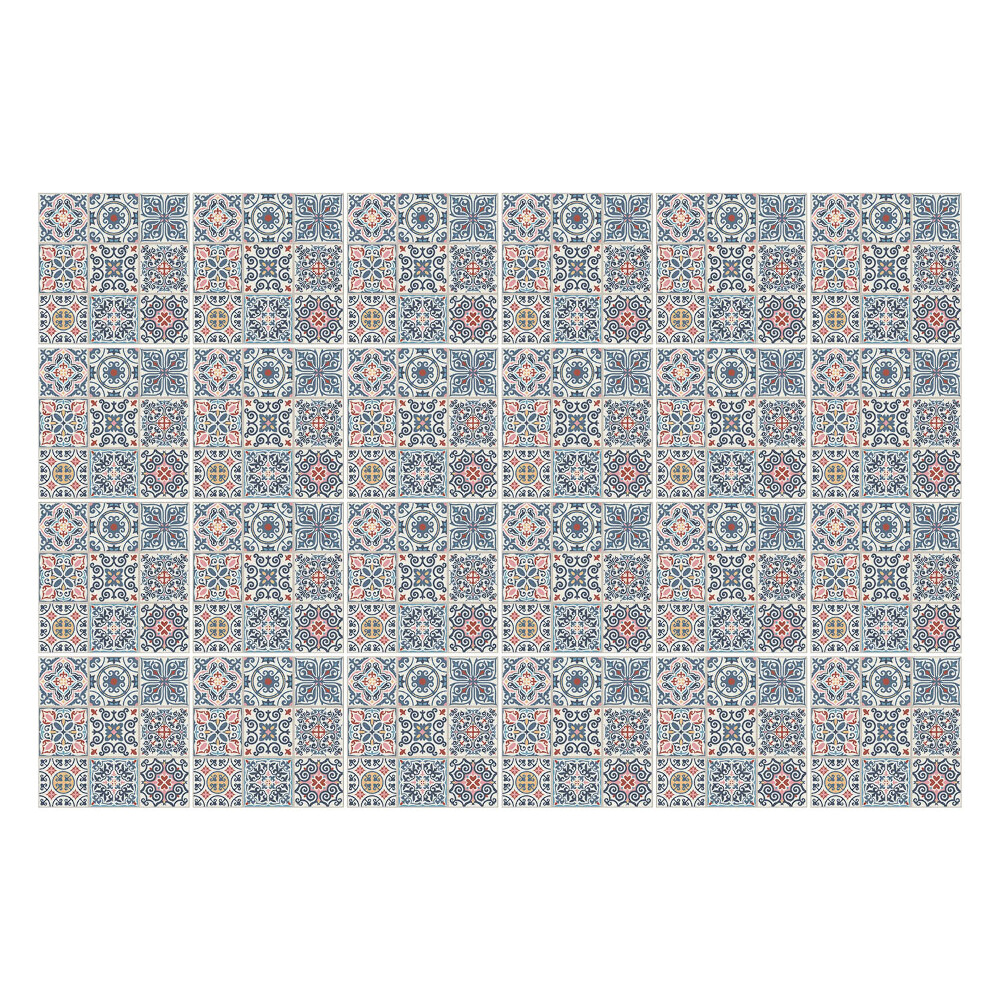 Samolepka na dlaždice Uspořádání geometrických dlaždic