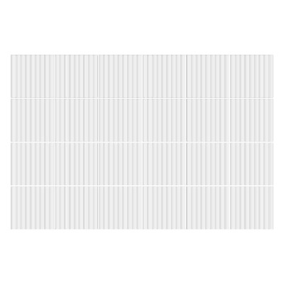 Samolepka na dlaždice Bílé lamely