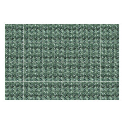 Nálepka na dlaždice Rybí kost glazura