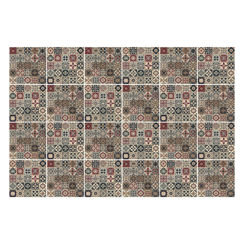 Samolepka na dlaždice Klasické dlaždice s ornamenty