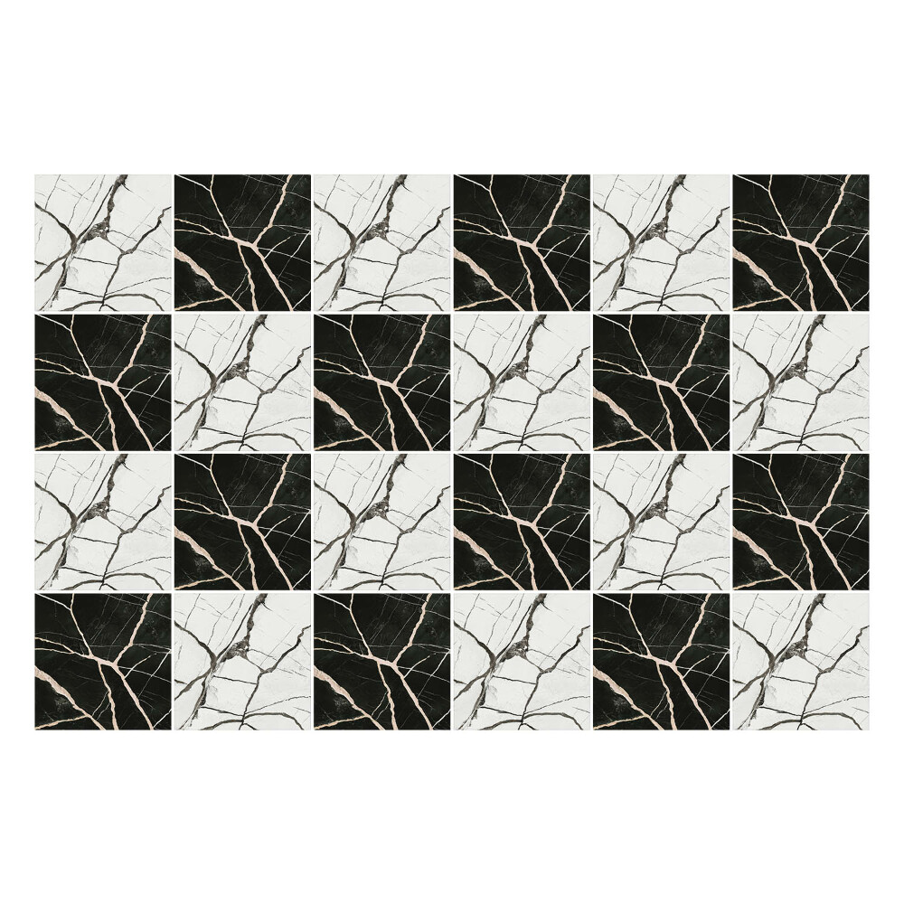 Nálepka na dlaždice Elegantní mozaika s žilkováním