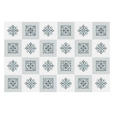 Samolepka na dlaždice Elegantní ozdoby na pozadí