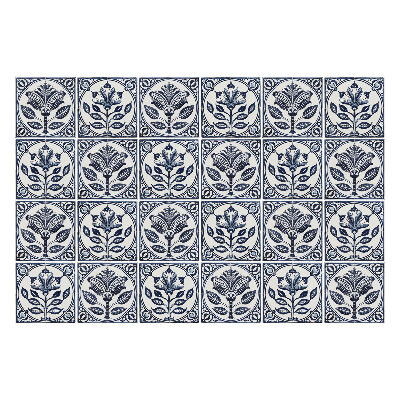 Samolepka na dlaždice Květinové prvky