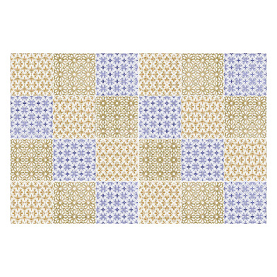 Samolepka na dlaždice Malé květinové ozdoby