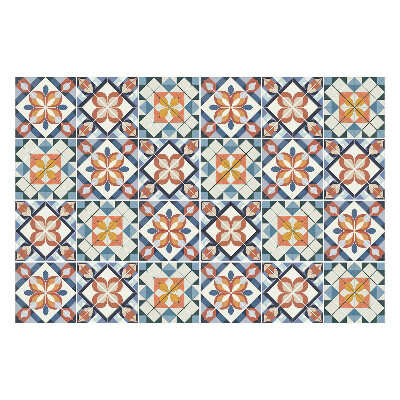 Nálepka na dlaždice Vzorovaná vintage mozaika