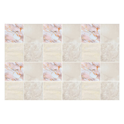 Samolepka na dlaždice Elegantní mramorové dlaždice