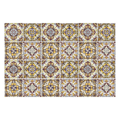 Samolepka na dlaždice Květinové motivy v aranžmá