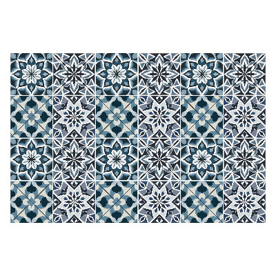 Nálepka na dlaždice Květinová geometrie