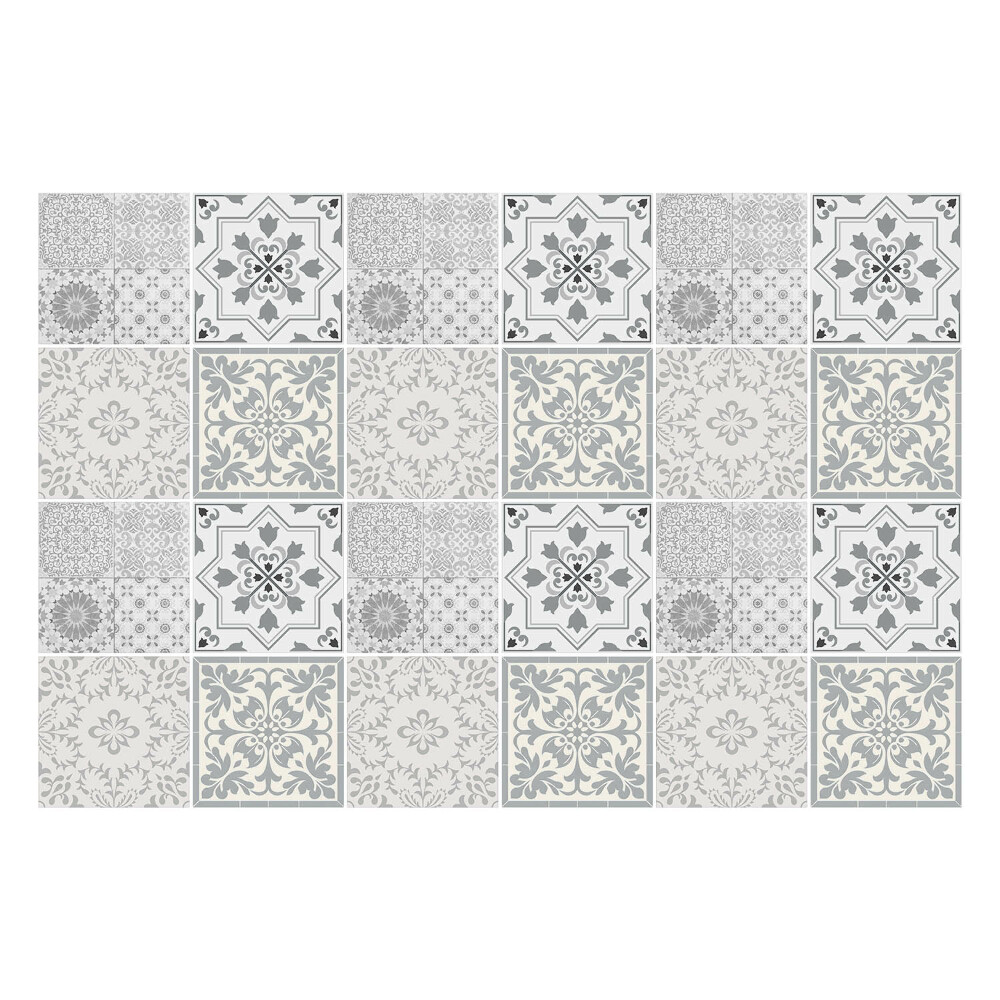 Nálepka na dlaždice Elegantní dlaždice s ornamenty