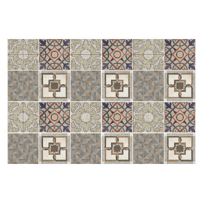 Nálepka na dlaždice Mozaika starých dlaždic