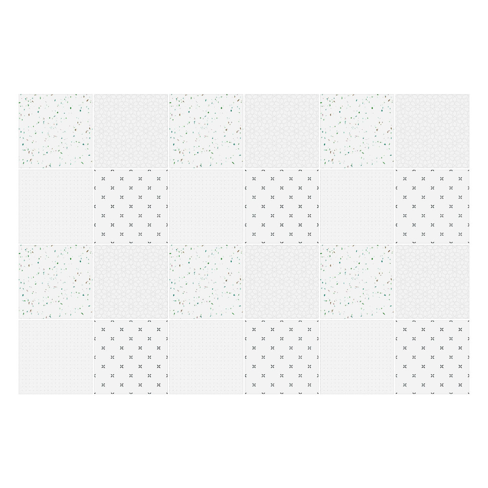 Samolepka na dlaždice Geometrie s jemnými vzory