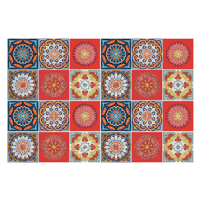 Samolepka na dlaždice Marocké mandaly