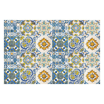 Samolepka na dlaždice Květinové a floristické motivy