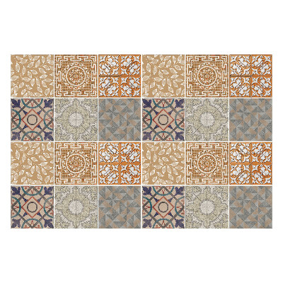 Nálepka na dlaždice Staré mozaikové dlaždice