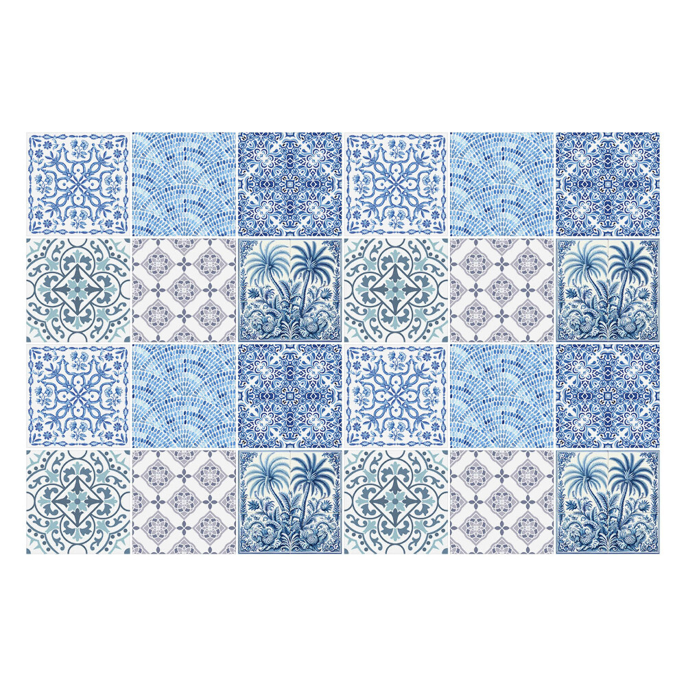 Nálepka na dlaždice Klasické dlaždice s ornamenty