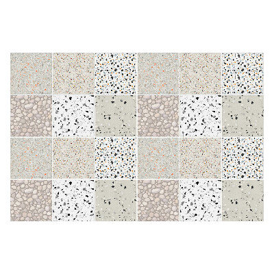 Samolepka na dlaždice Mozaika kamenných textur