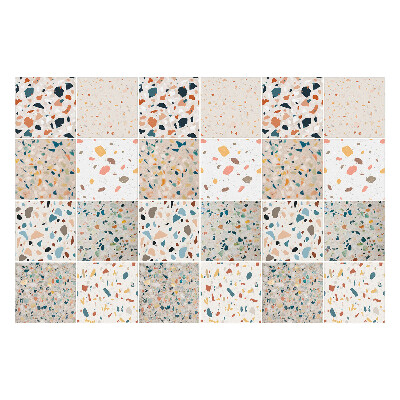 Samolepka na dlaždice Různé kameninové dlaždice