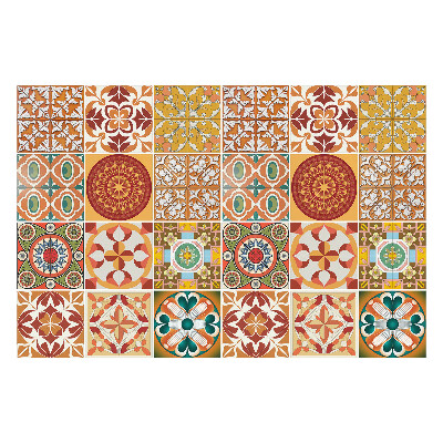 Samolepka na dlaždice Orientální kompozice
