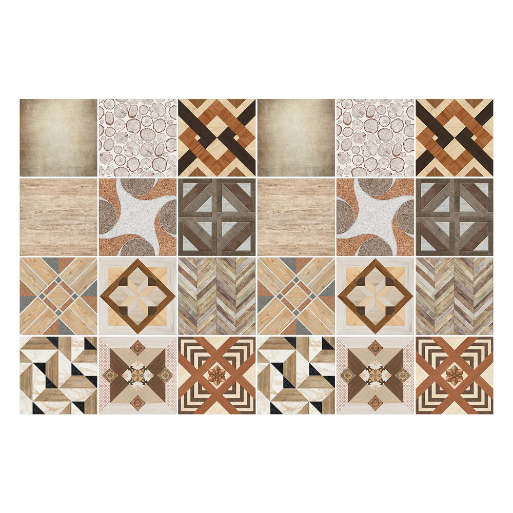 Samolepka na dlaždice Různé motivy dřeva