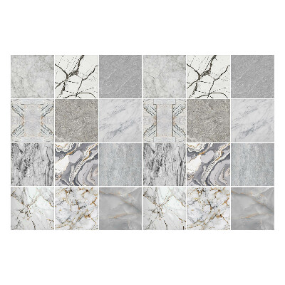 Samolepka na dlaždice Elegantní mramorové motivy