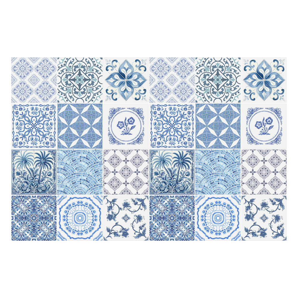 Samolepka na dlaždice Motiv keramické dlaždice