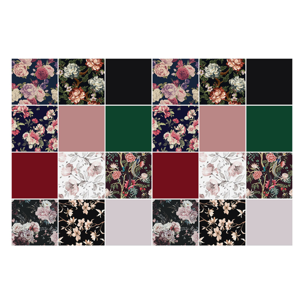 Samolepka na dlaždice Květinové kompozice