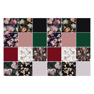 Samolepka na dlaždice Květinové kompozice