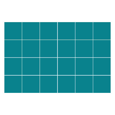 Nálepka na dlaždice Barva tyrkysová