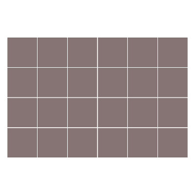 Nálepka na dlaždice Barva Béžová